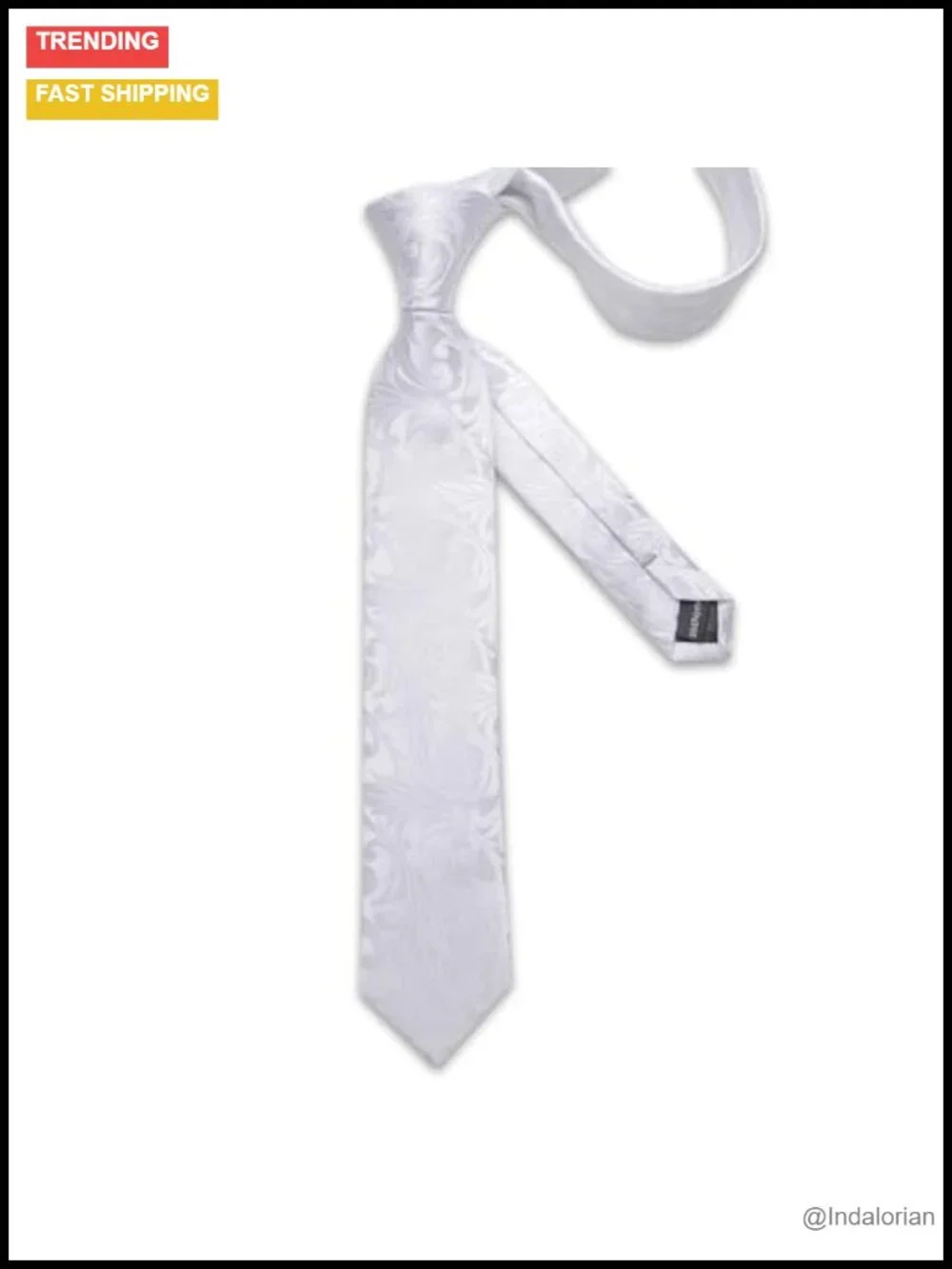 Silk Self-Tied Necktie and Pocket Square Set for Boys Ages 8-14